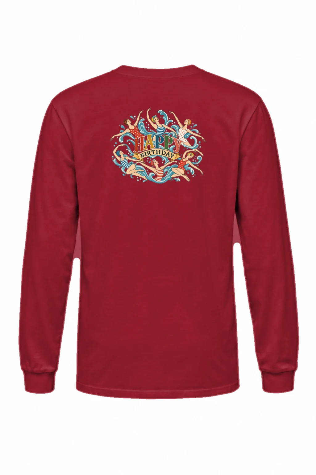 "Birthday Wave Sync" Unisex Longsleeve T-shirt | Gildan 2400