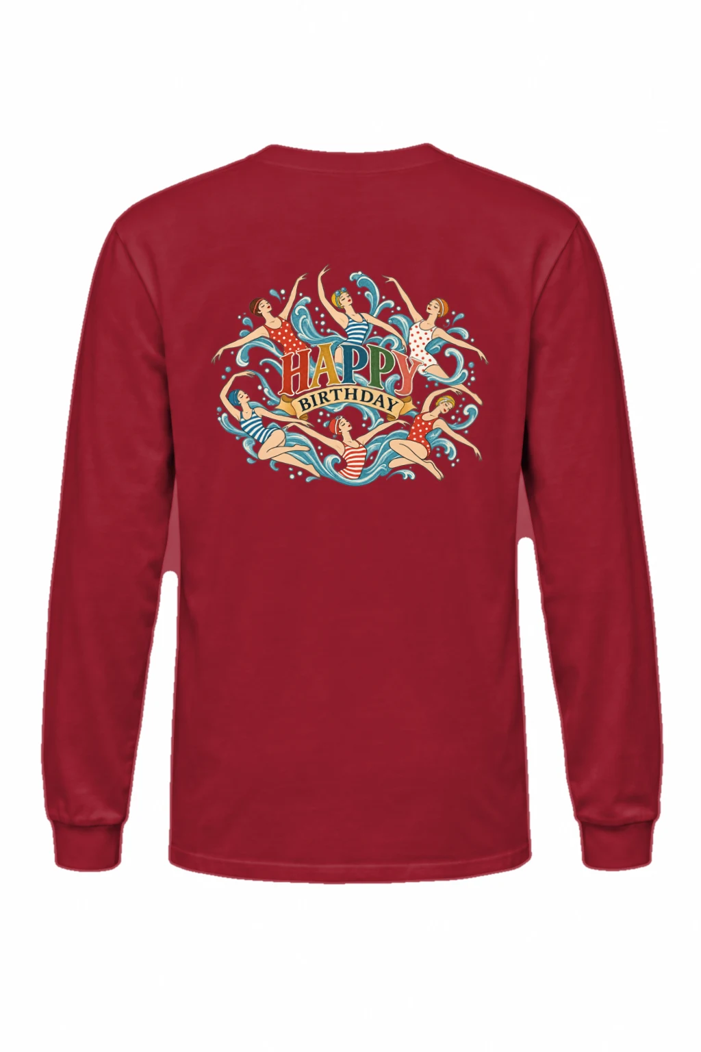 "Birthday Wave Sync" Unisex Longsleeve T-shirt | Gildan 2400