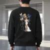 "Birthday Wine Glasses" Heavy Blend Unisex Crewneck Sweatshirt