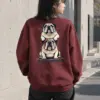 "Bite Everything" Heavy Blend Unisex Crewneck Sweatshirt | Gildan 18000