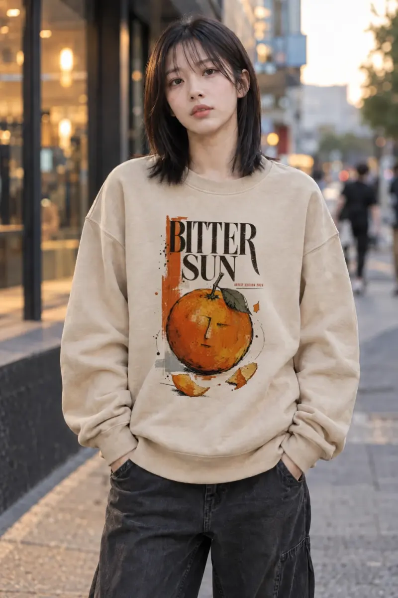"Bitter Sun 2026" Heavy Blend Unisex Crewneck Sweatshirt | Gildan 18000
