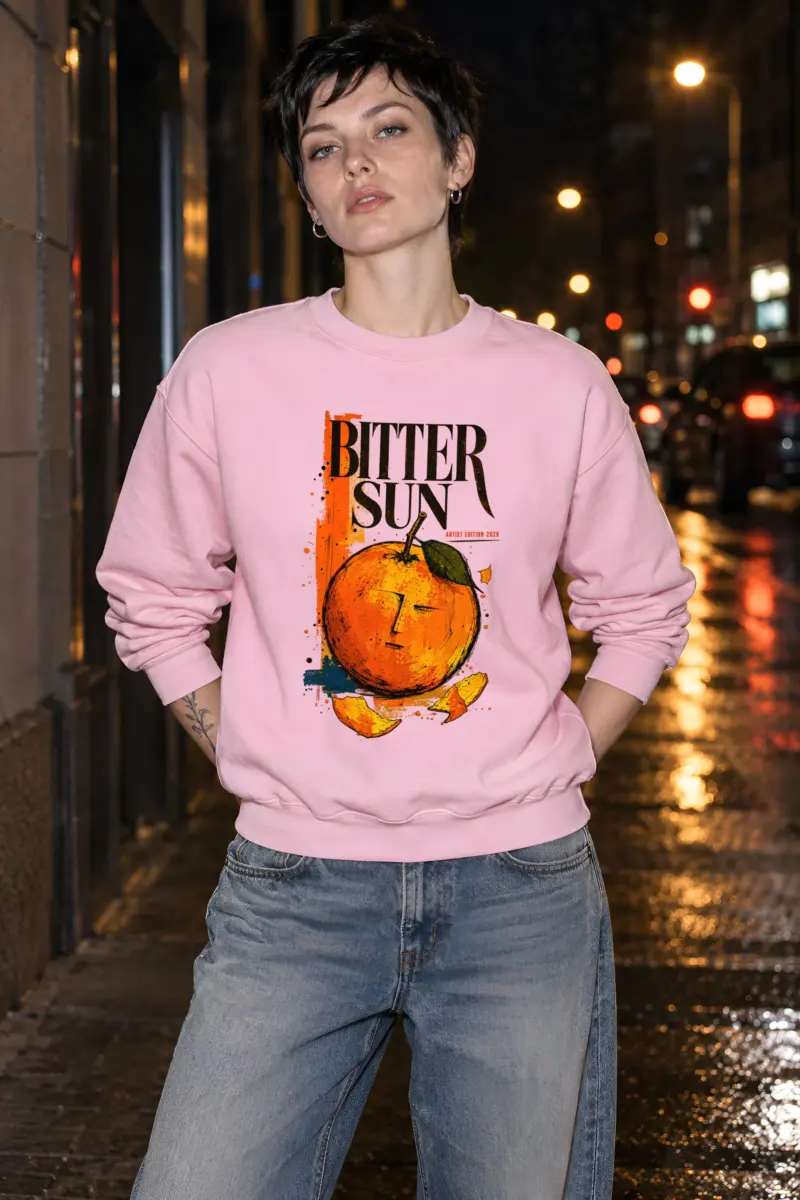 "Bitter Sun" Heavy Blend Unisex Crewneck Sweatshirt