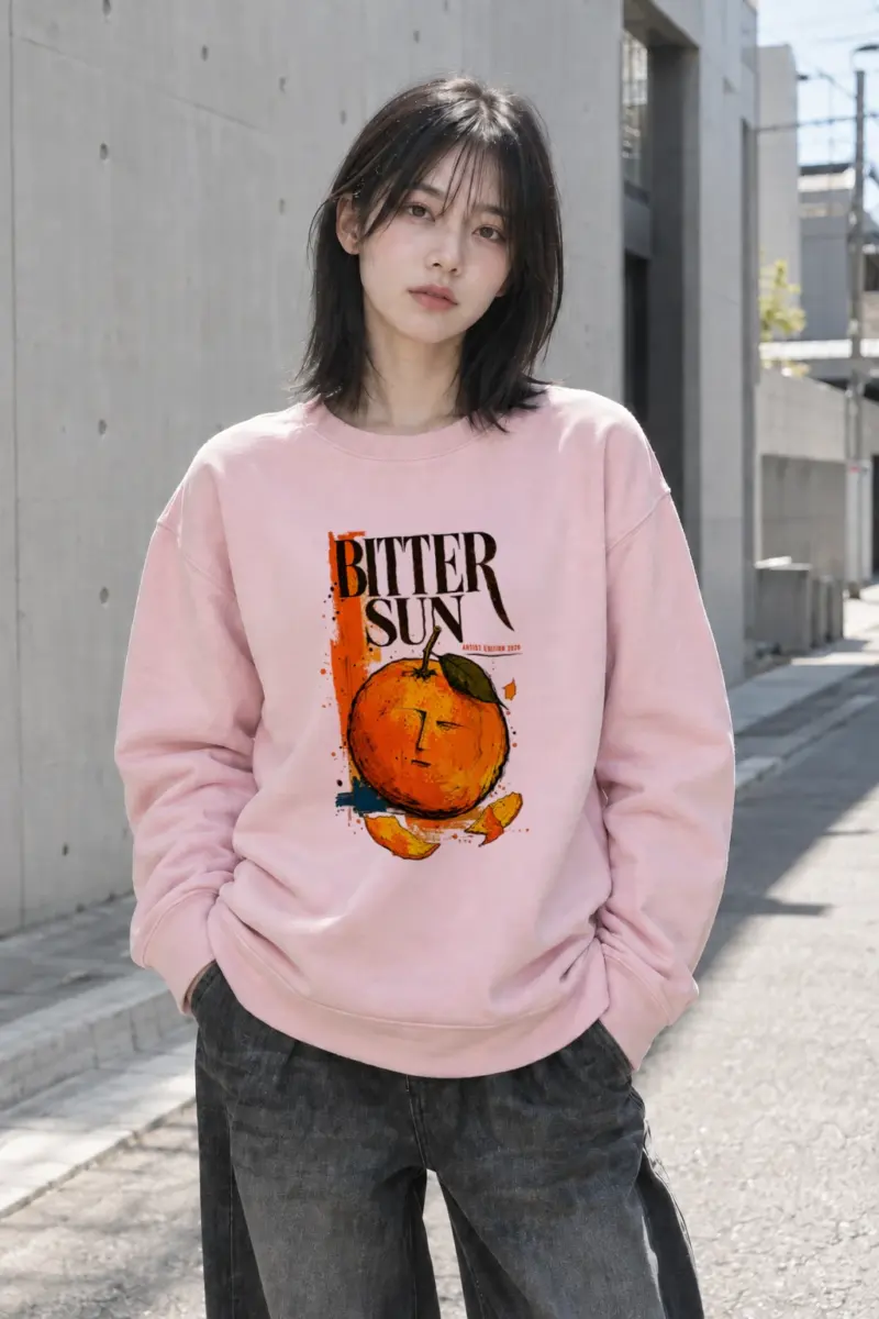 "Bitter Sun" Heavy Blend Unisex Crewneck Sweatshirt | Gildan 18000