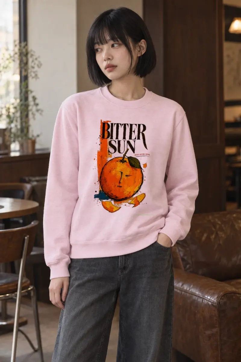 "Bitter Sun" Heavy Blend Unisex Crewneck Sweatshirt