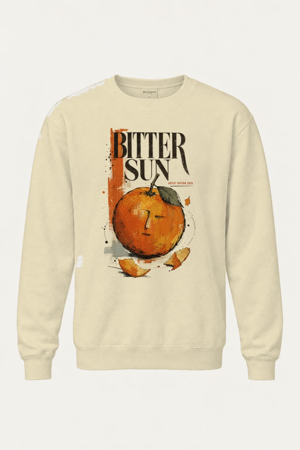 "Bitter Sun" Unisex Sponge Fleece Crewneck Sweatshirt | Bella + Canvas 3901