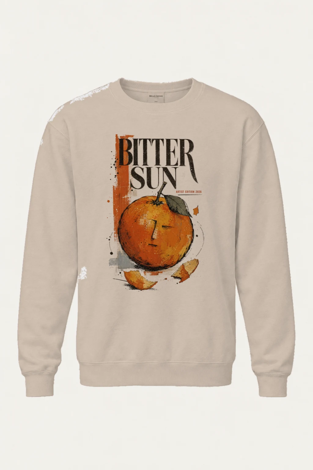 "Bitter Sun" Unisex Sponge Fleece Crewneck Sweatshirt | Bella + Canvas 3901