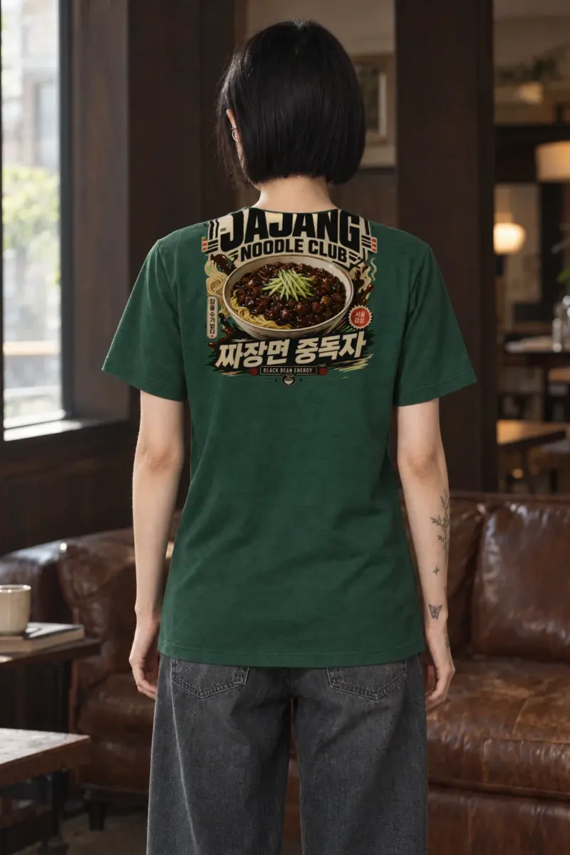 "Black Bean Energy" Heavyweight Unisex Crewneck T-shirt