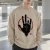 "Black Hand Circle" Unisex Longsleeve T-shirt | Gildan 2400