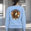 "Black Like The Road" Heavy Blend Unisex Crewneck Sweatshirt