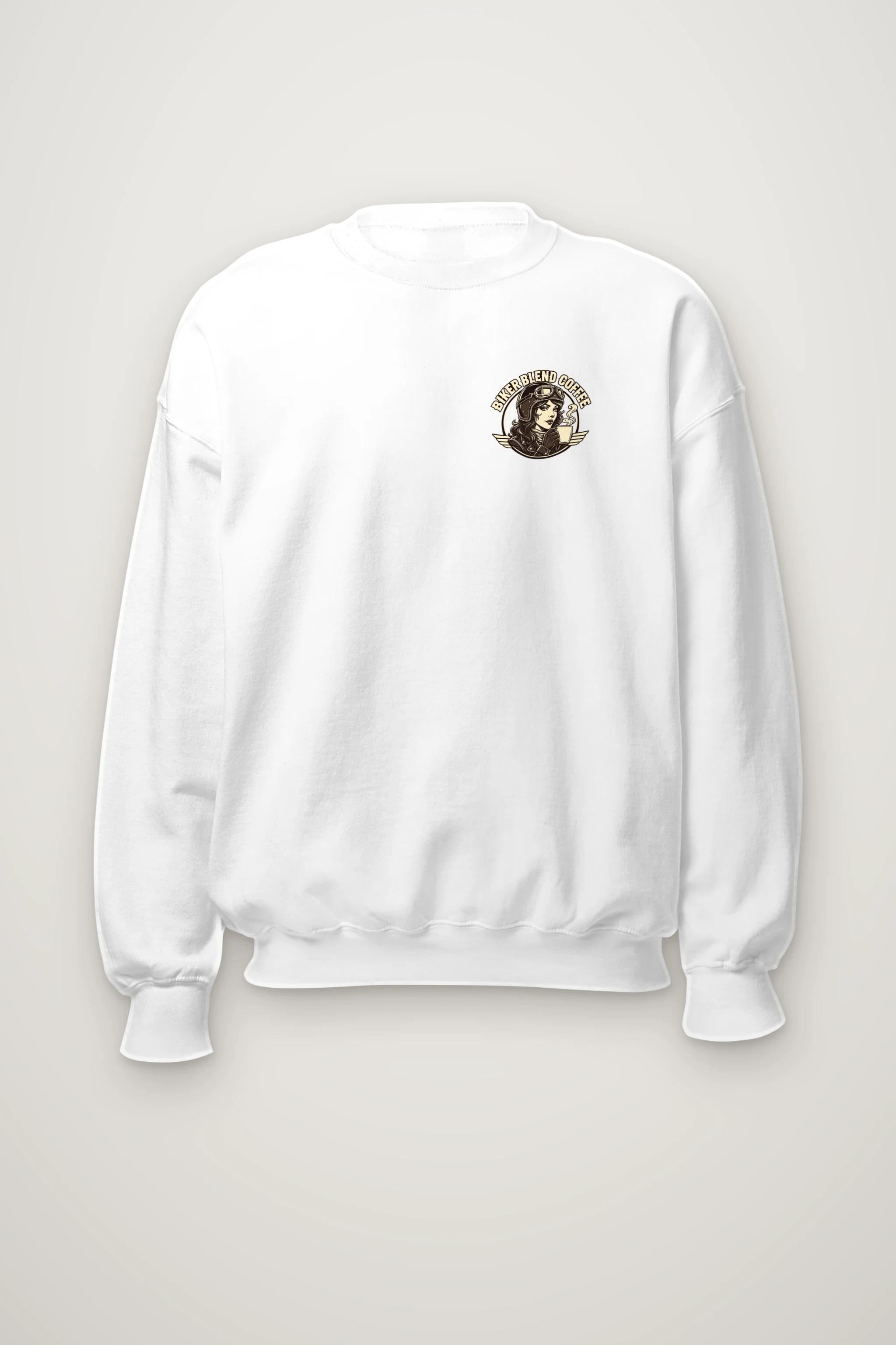 "Black Like The Road" Heavy Blend Unisex Crewneck Sweatshirt