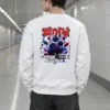 "Black Rose Warning" Heavy Blend Unisex Crewneck Sweatshirt