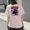 "Black Rose Warning" Heavyweight Unisex Crewneck T-shirt | Gildan 5000