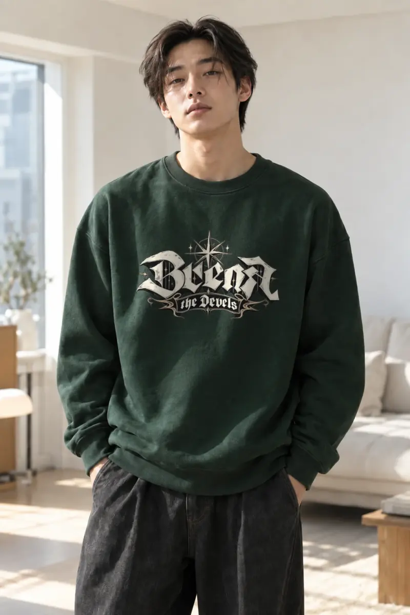 "Black The Devils" Heavy Blend Unisex Crewneck Sweatshirt | Gildan 18000