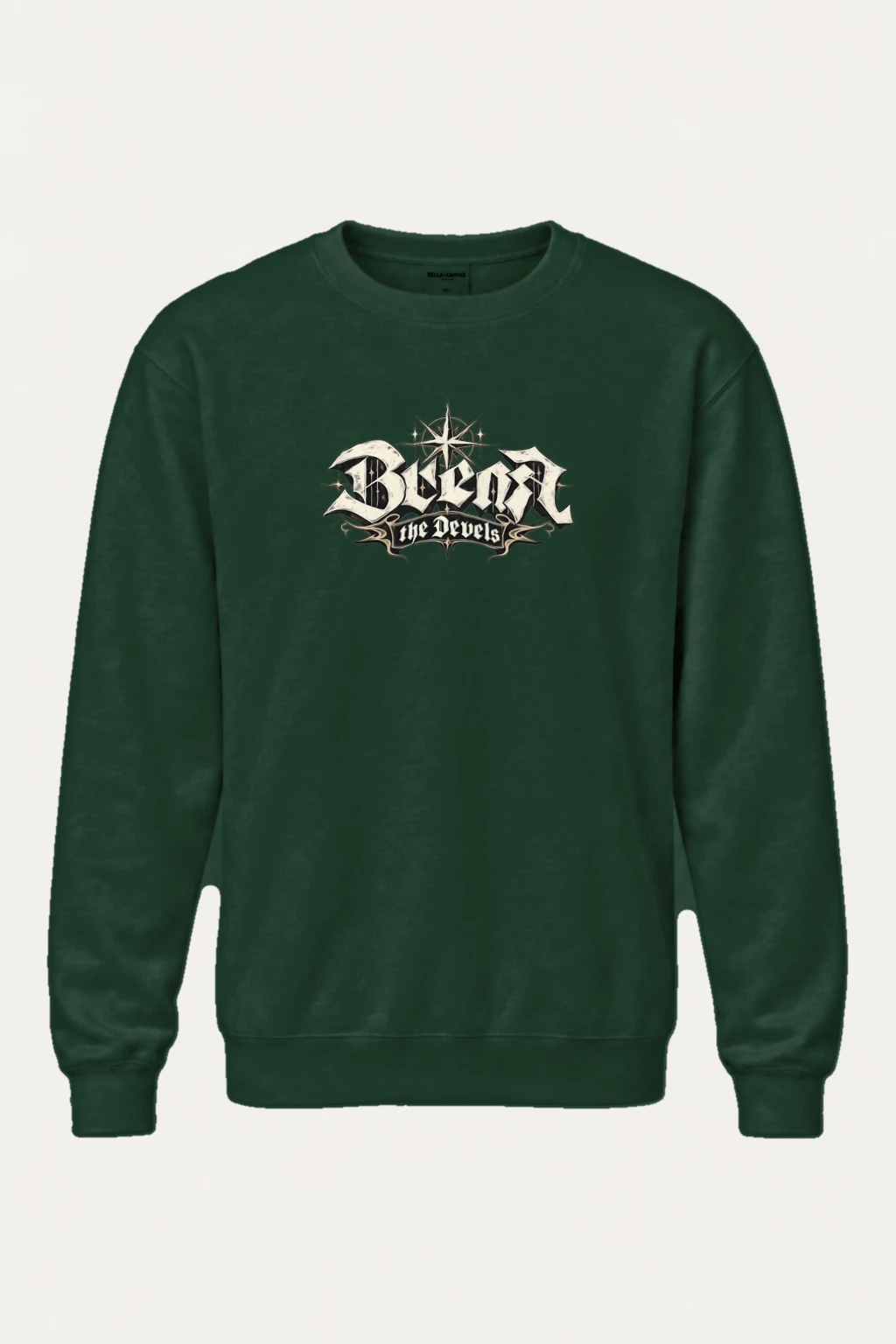 "Black The Devils" Heavy Blend Unisex Crewneck Sweatshirt | Gildan 18000