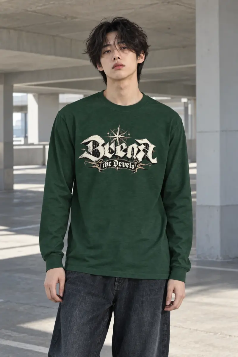 "Black The Devils" Unisex Longsleeve T-shirt | Gildan 2400