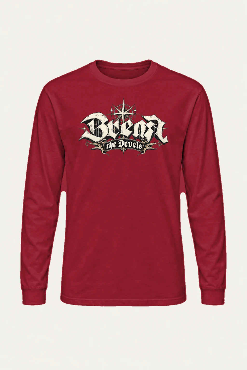 "Black The Devils" Unisex Longsleeve T-shirt | Gildan 2400
