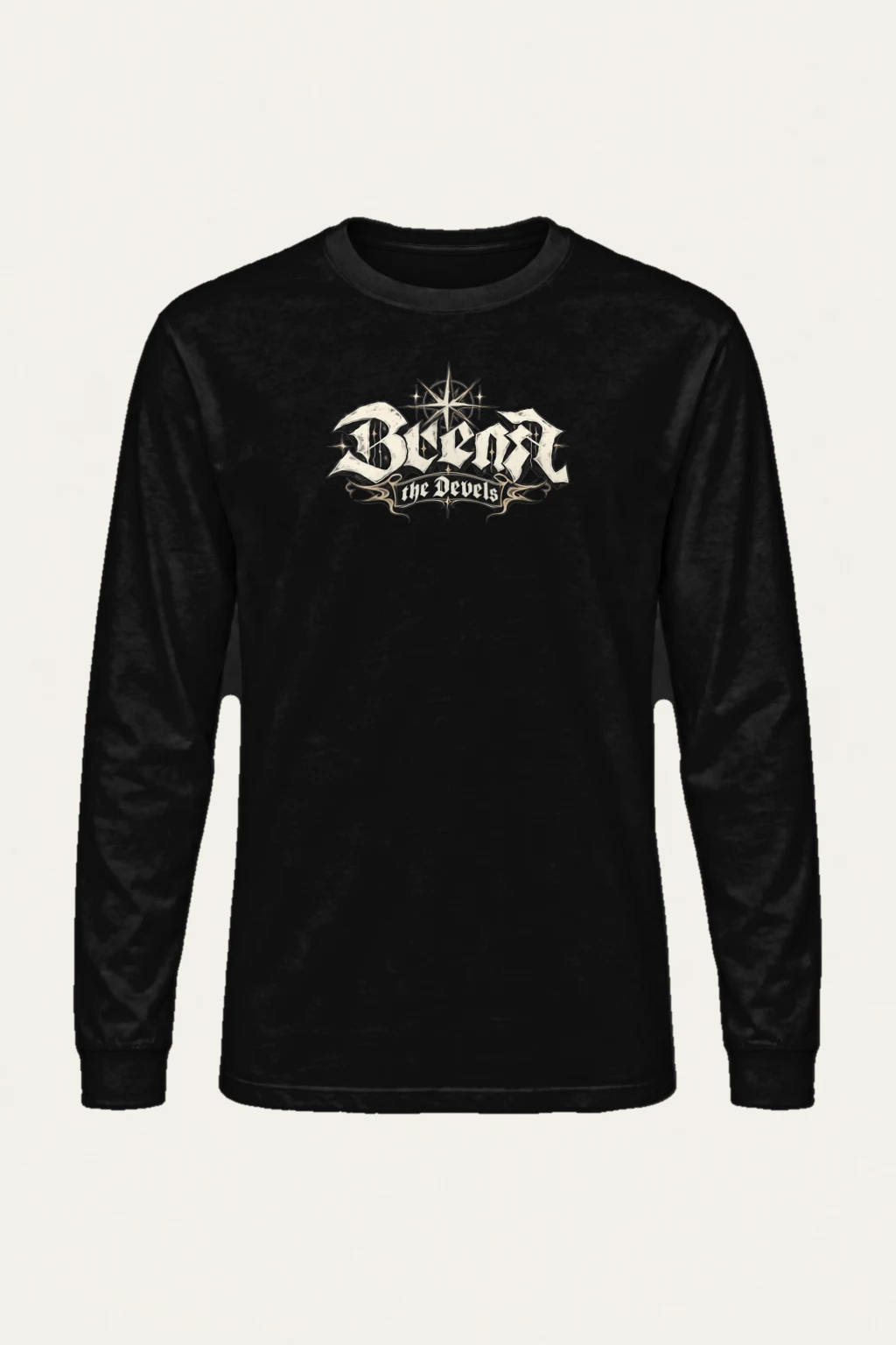 "Black The Devils" Unisex Longsleeve T-shirt | Gildan 2400