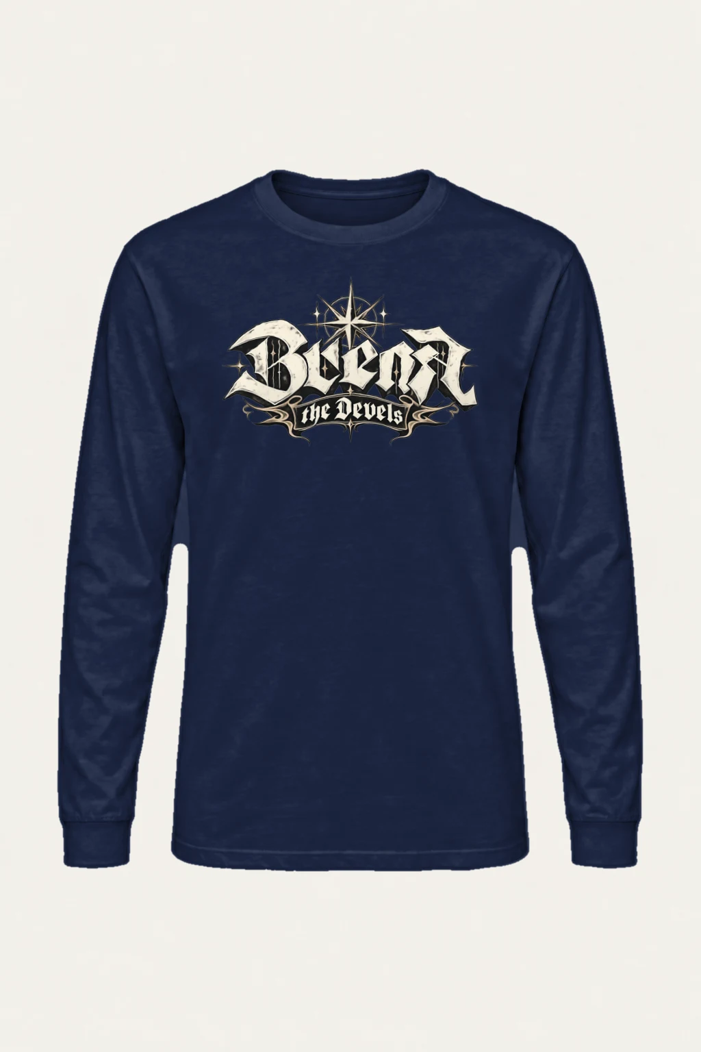 "Black The Devils" Unisex Longsleeve T-shirt | Gildan 2400