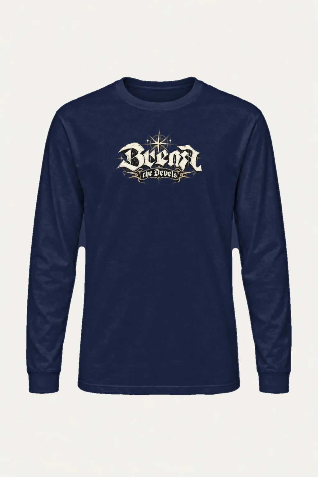 "Black The Devils" Unisex Longsleeve T-shirt | Gildan 2400