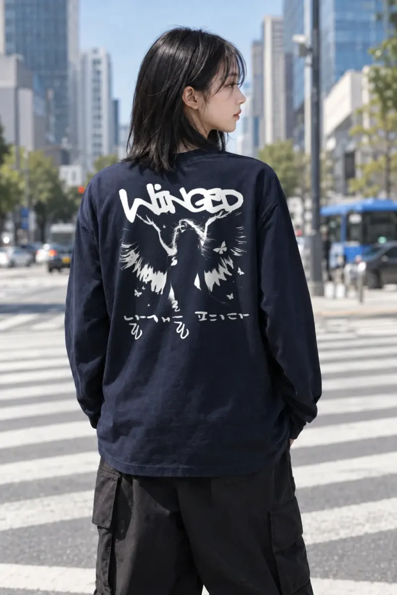 "Blank Canvas" Unisex Longsleeve T-shirt | Gildan 2400