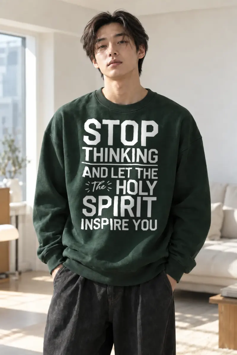 “Blank Field” Heavy Blend Unisex Crewneck Sweatshirt | Gildan 18000