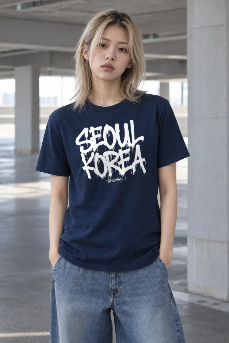 "Blank Field" Heavyweight Unisex Crewneck T-shirt