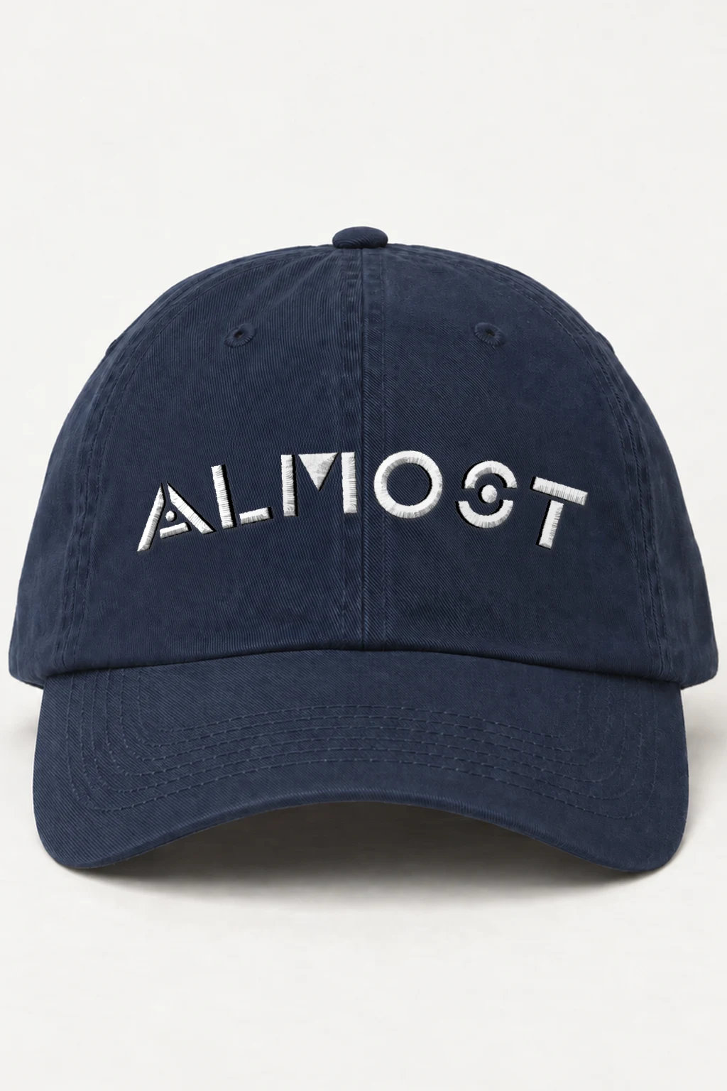 "Blank White" Classic Dad Hat · Embroidered | Yupoong 6245CM