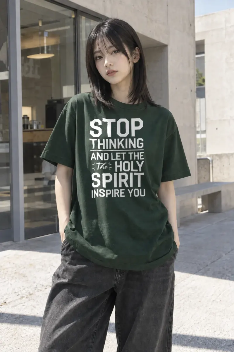 "Blank White Field" Heavyweight Unisex Crewneck T-shirt | Gildan 5000