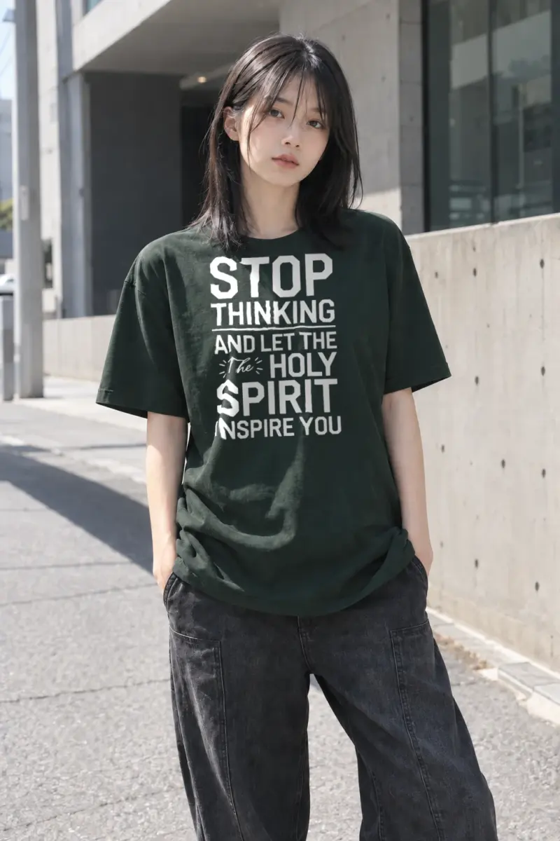 "Blank White Field" Heavyweight Unisex Crewneck T-shirt | Gildan 5000
