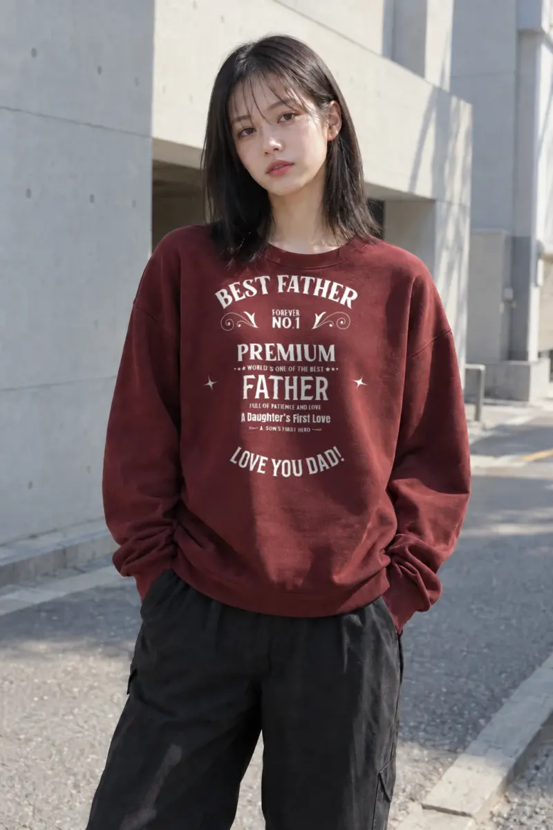 "Blank White" Heavy Blend Unisex Crewneck Sweatshirt | Gildan 18000