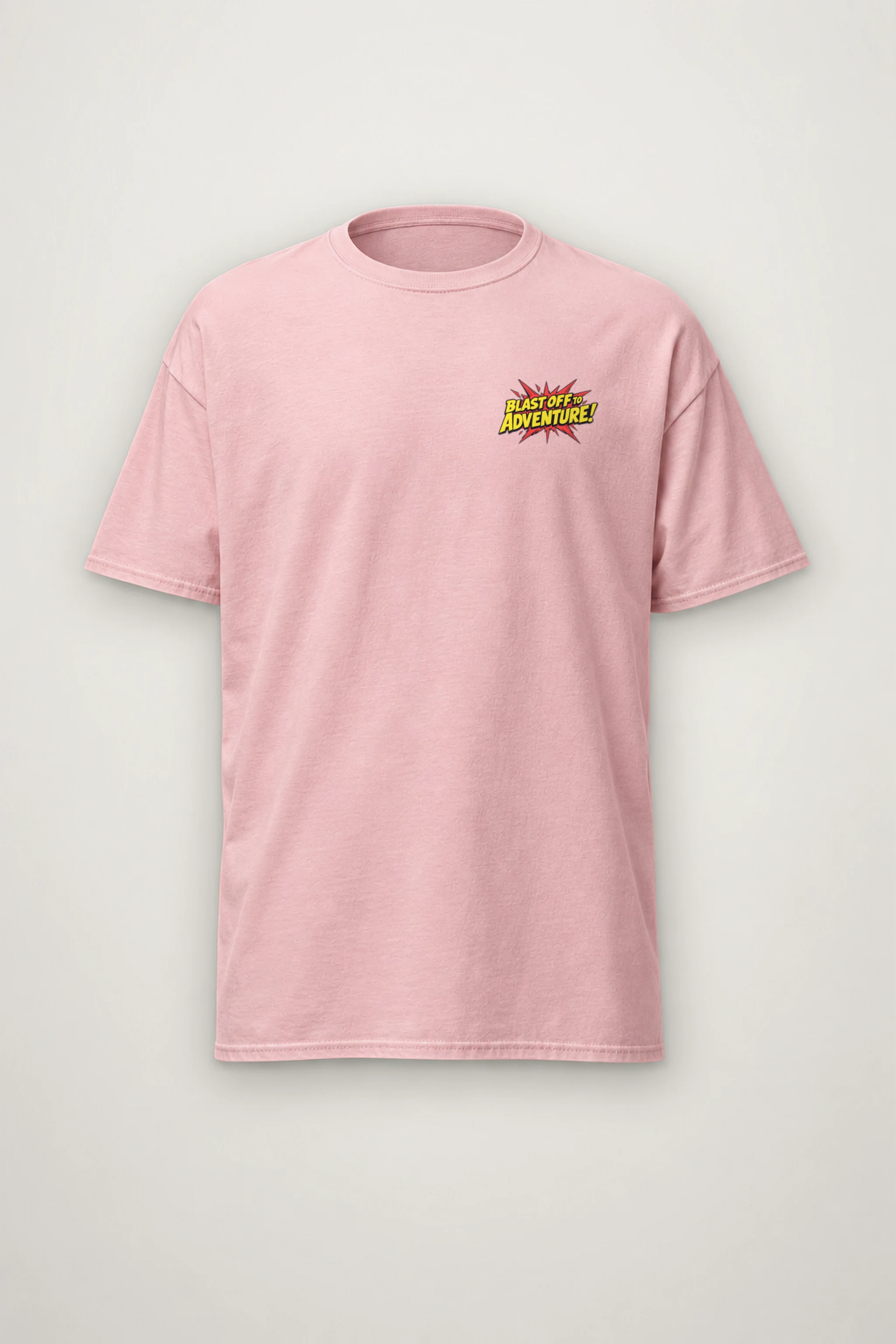 "Blast Off Adventure" Heavyweight Unisex Crewneck T-shirt