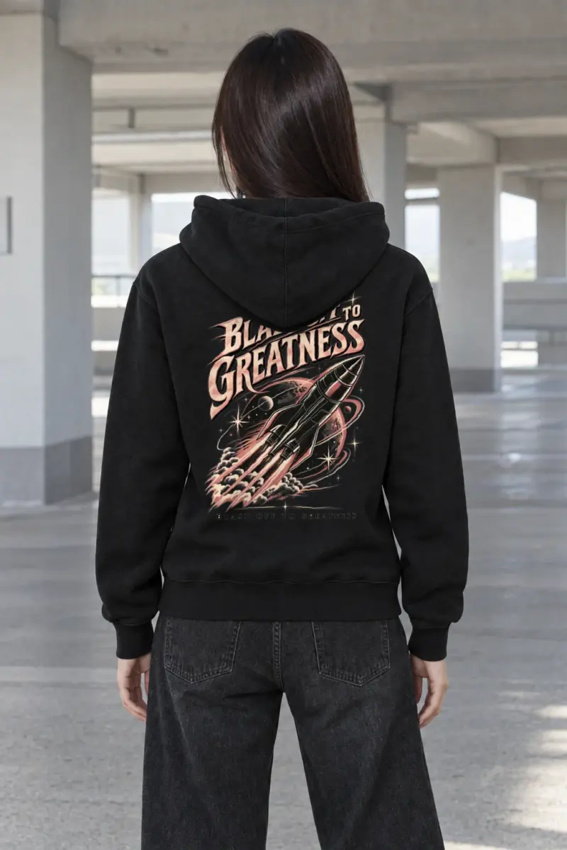"Blast Off Greatness" Heavy Blend Unisex Pullover Hoodie