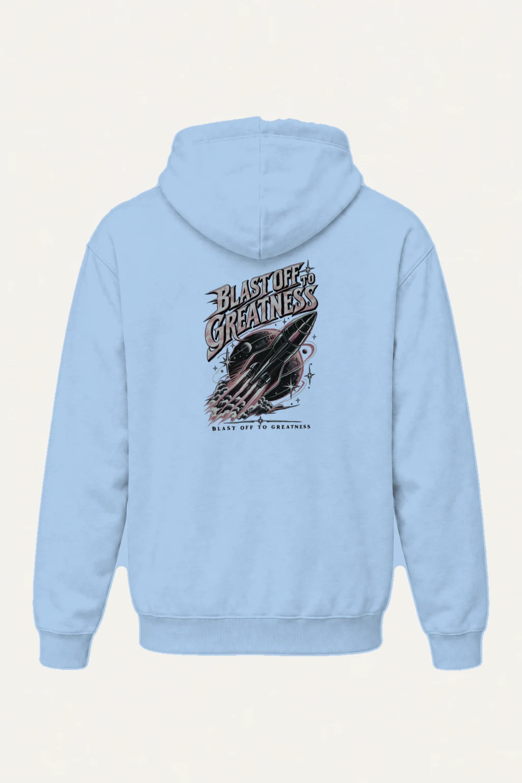 "Blast Off Greatness" Heavy Blend Unisex Pullover Hoodie | Gildan 18500