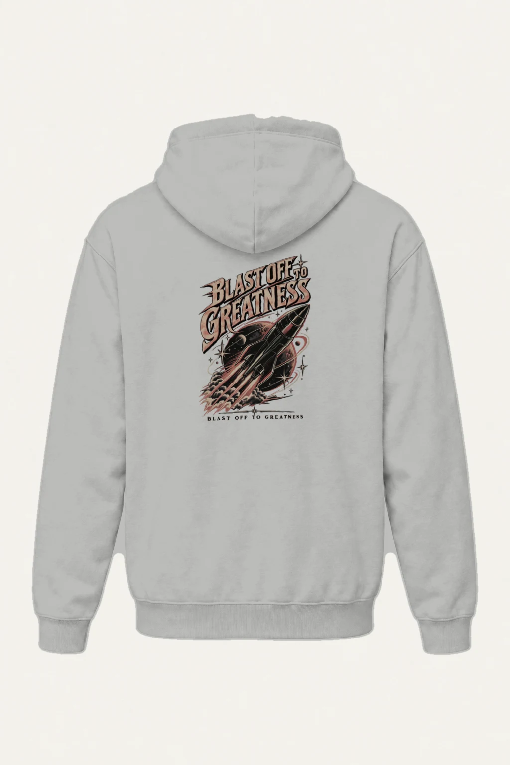 "Blast Off Greatness" Heavy Blend Unisex Pullover Hoodie | Gildan 18500