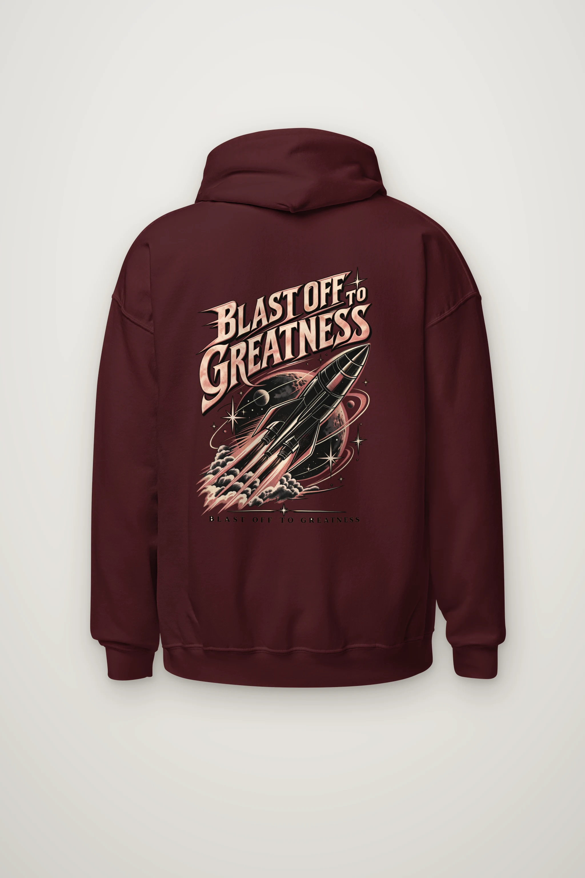 "Blast Off Greatness" Heavy Blend Unisex Pullover Hoodie