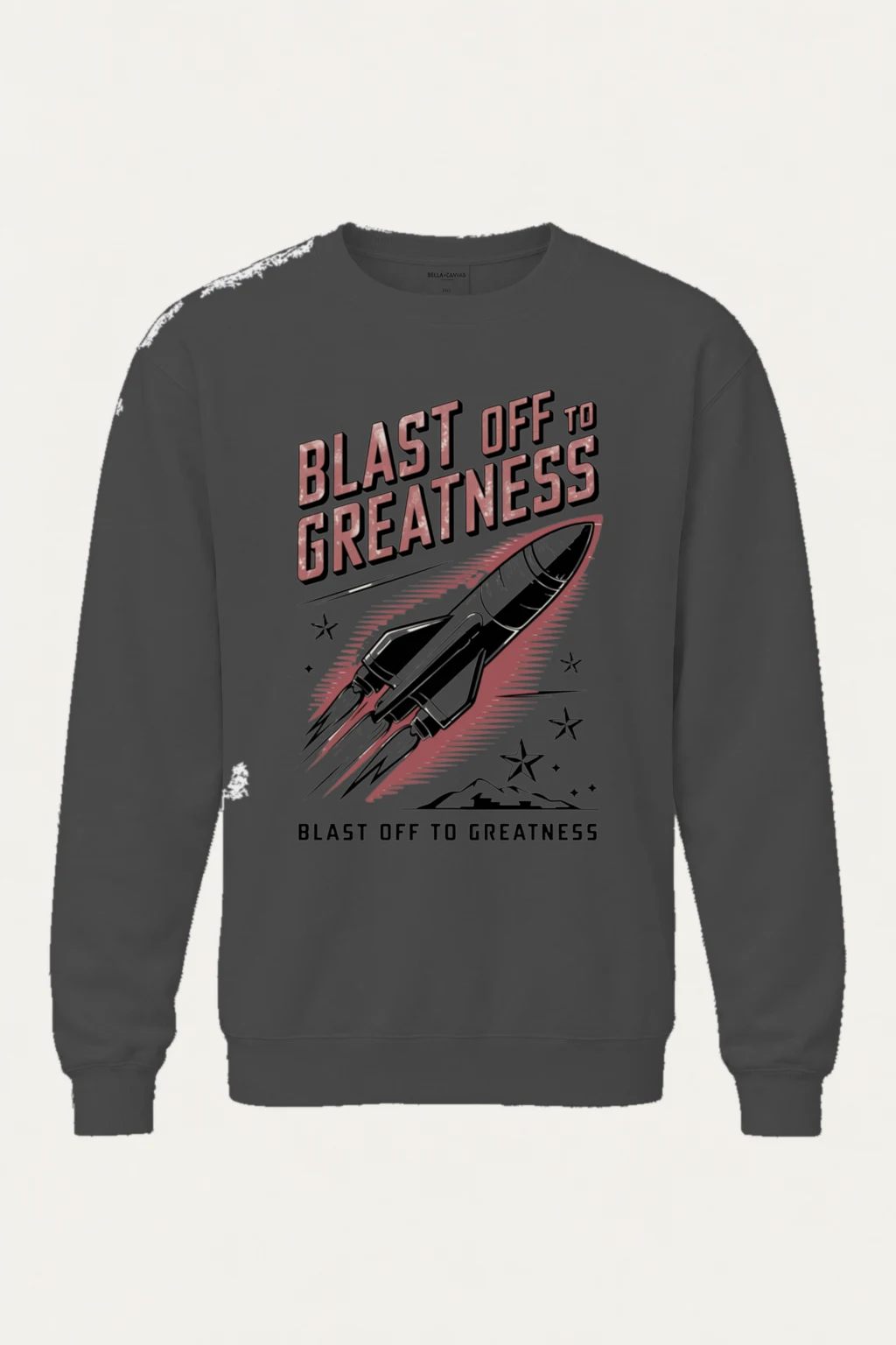 "Blast Off To Greatness" Heavy Blend Unisex Crewneck Sweatshirt | Gildan 18000