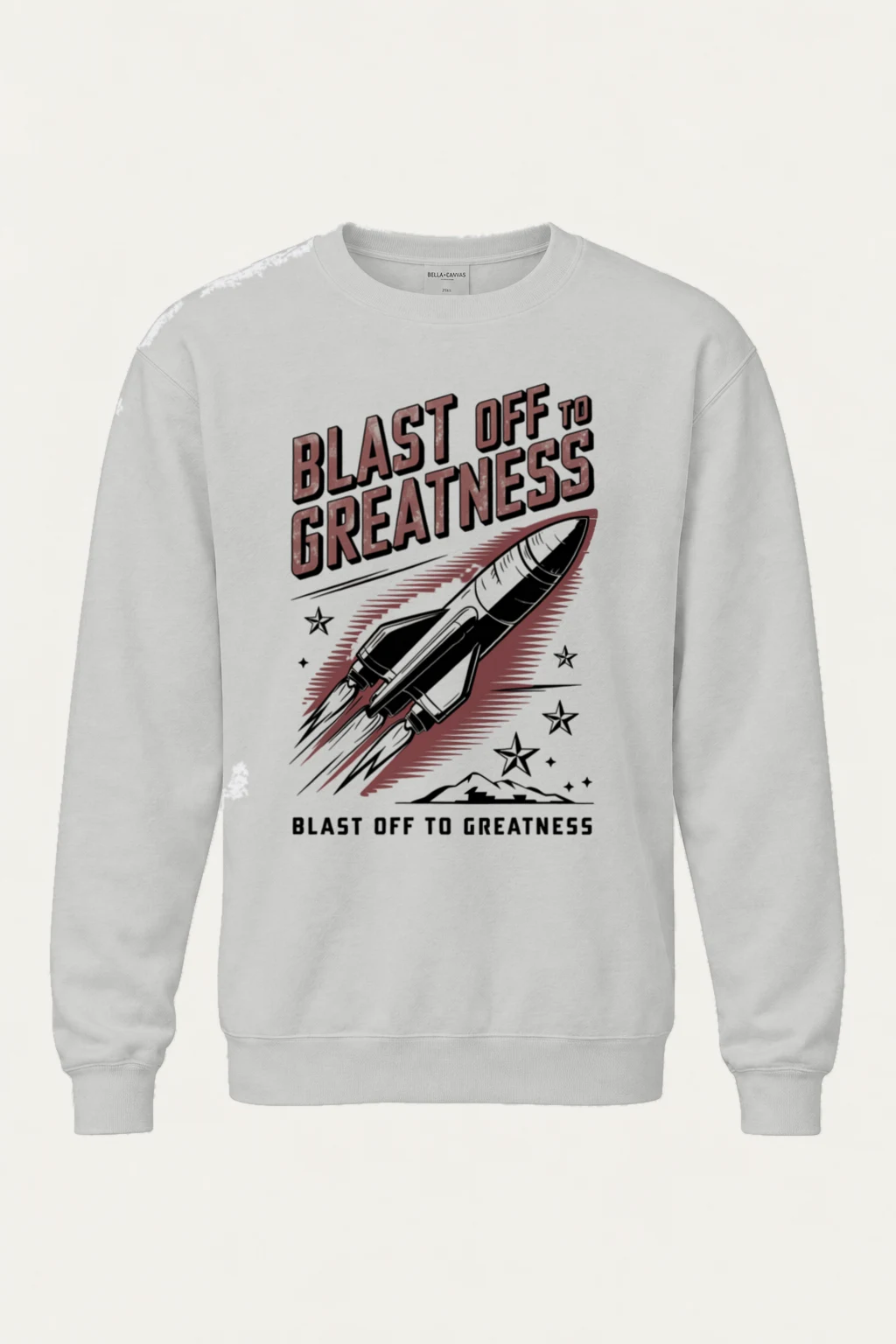 "Blast Off To Greatness" Heavy Blend Unisex Crewneck Sweatshirt | Gildan 18000