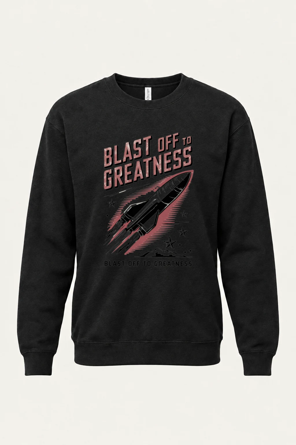 "Blast Off To Greatness" Heavy Blend Unisex Crewneck Sweatshirt | Gildan 18000