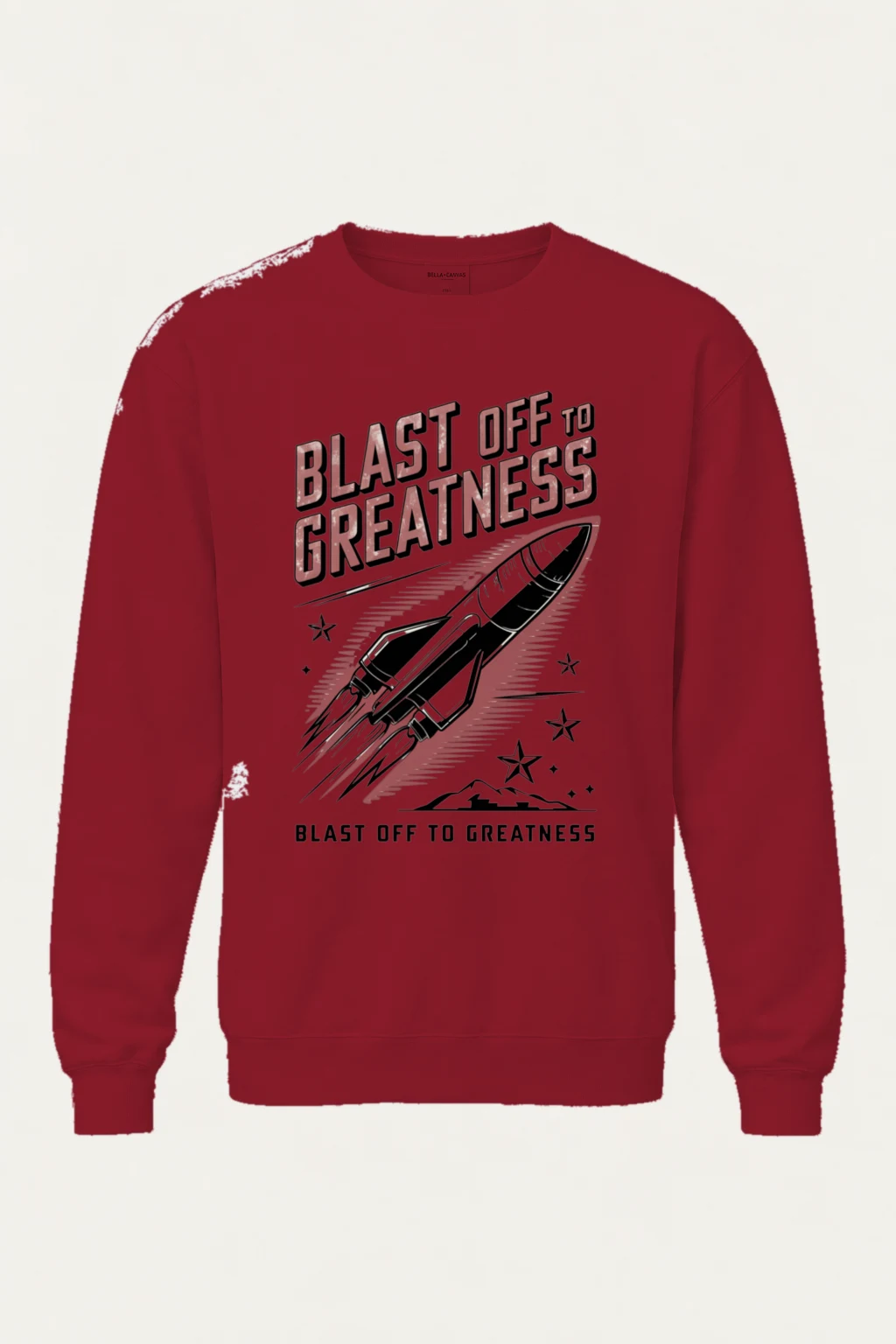 "Blast Off To Greatness" Heavy Blend Unisex Crewneck Sweatshirt | Gildan 18000