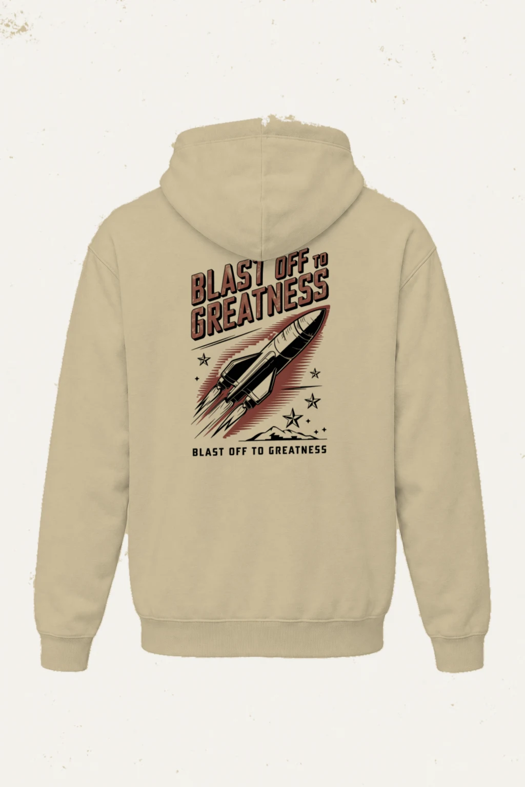 "Blast Off To Greatness" Heavy Blend Unisex Pullover Hoodie | Gildan 18500