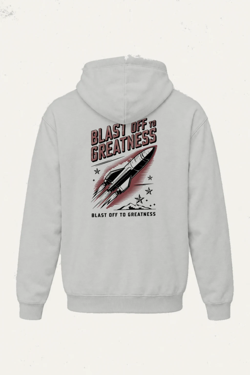 "Blast Off To Greatness" Heavy Blend Unisex Pullover Hoodie | Gildan 18500