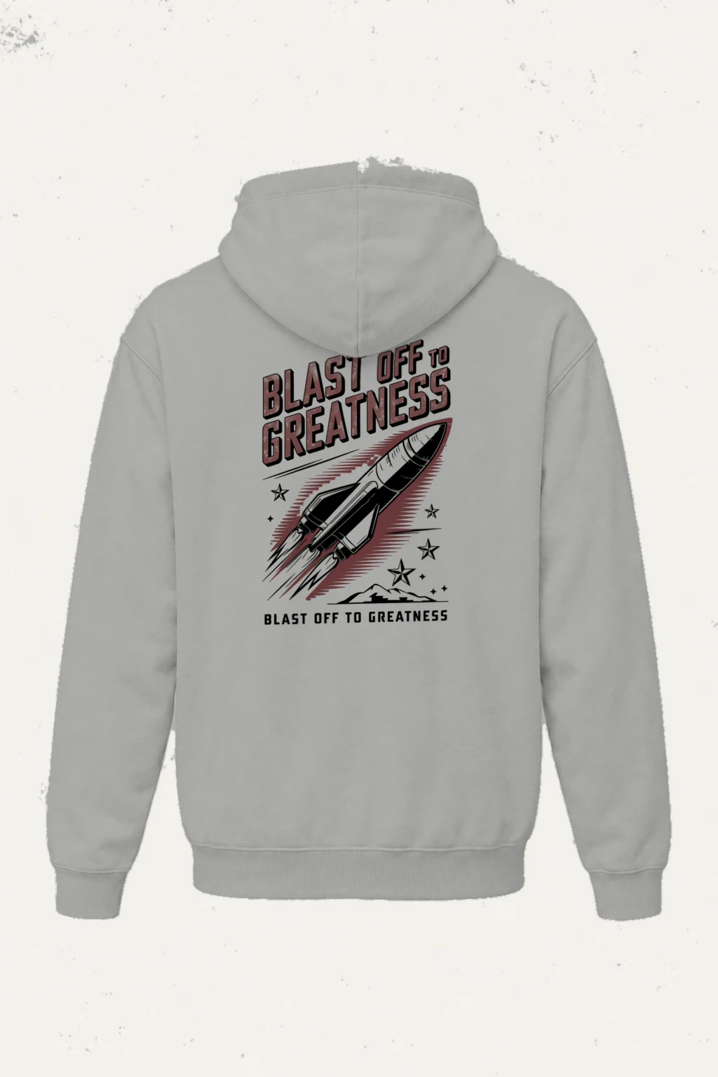 "Blast Off To Greatness" Heavy Blend Unisex Pullover Hoodie | Gildan 18500