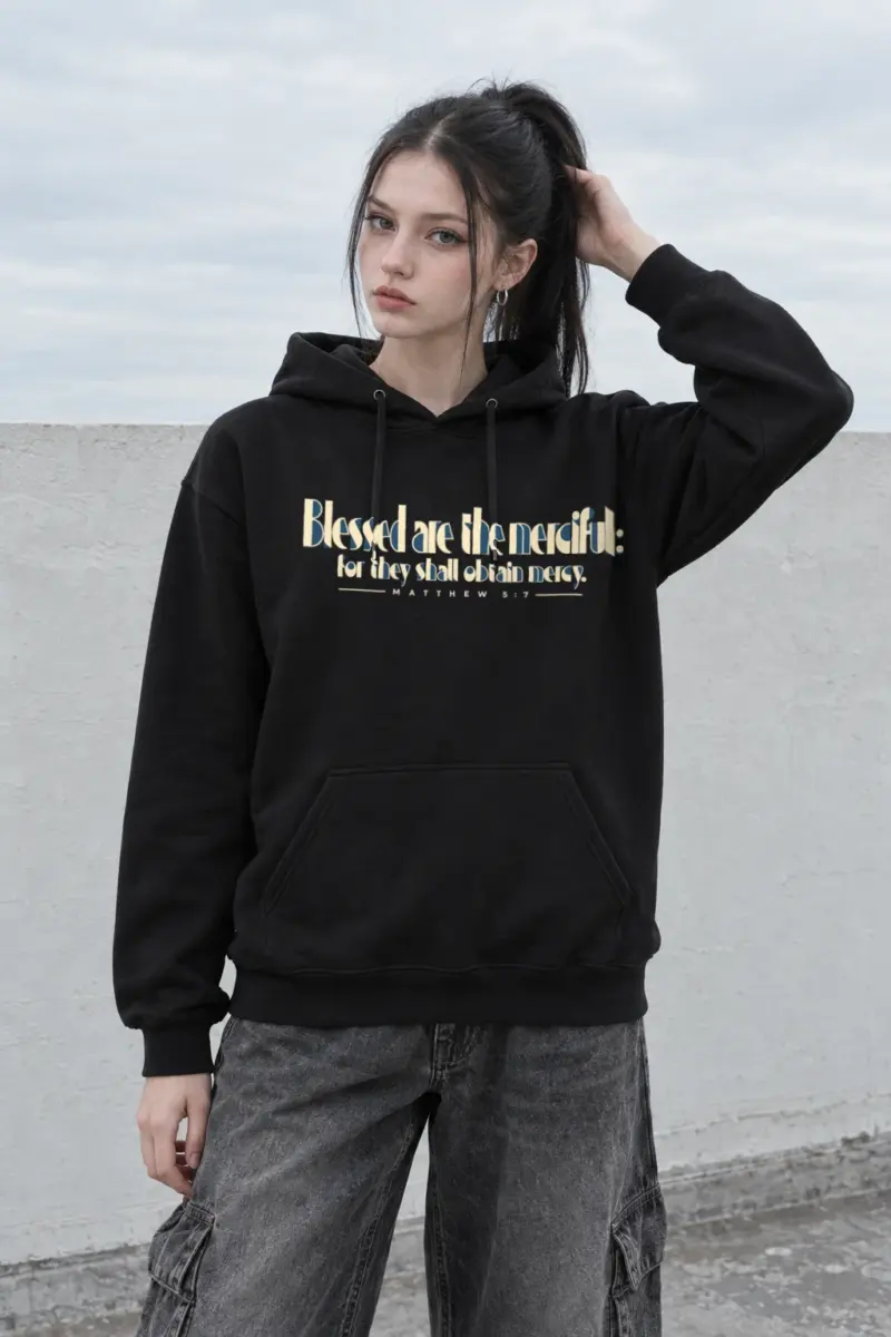 "Blessed Are the Merciful" Heavy Blend Unisex Pullover Hoodie