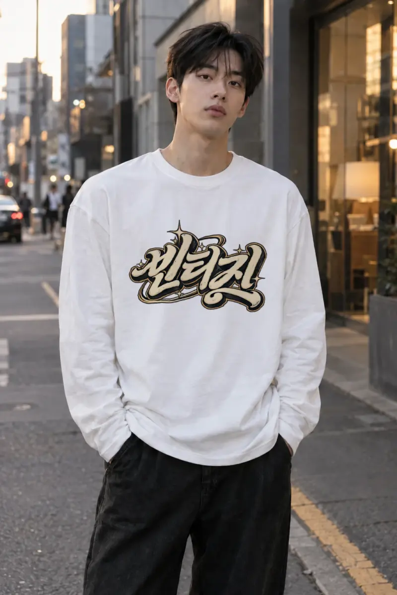 "Blessed Script" Unisex Longsleeve T-shirt | Gildan 2400