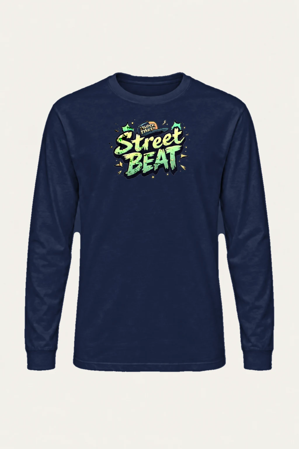 "Block Party Beat" Unisex Longsleeve T-shirt | Gildan 2400