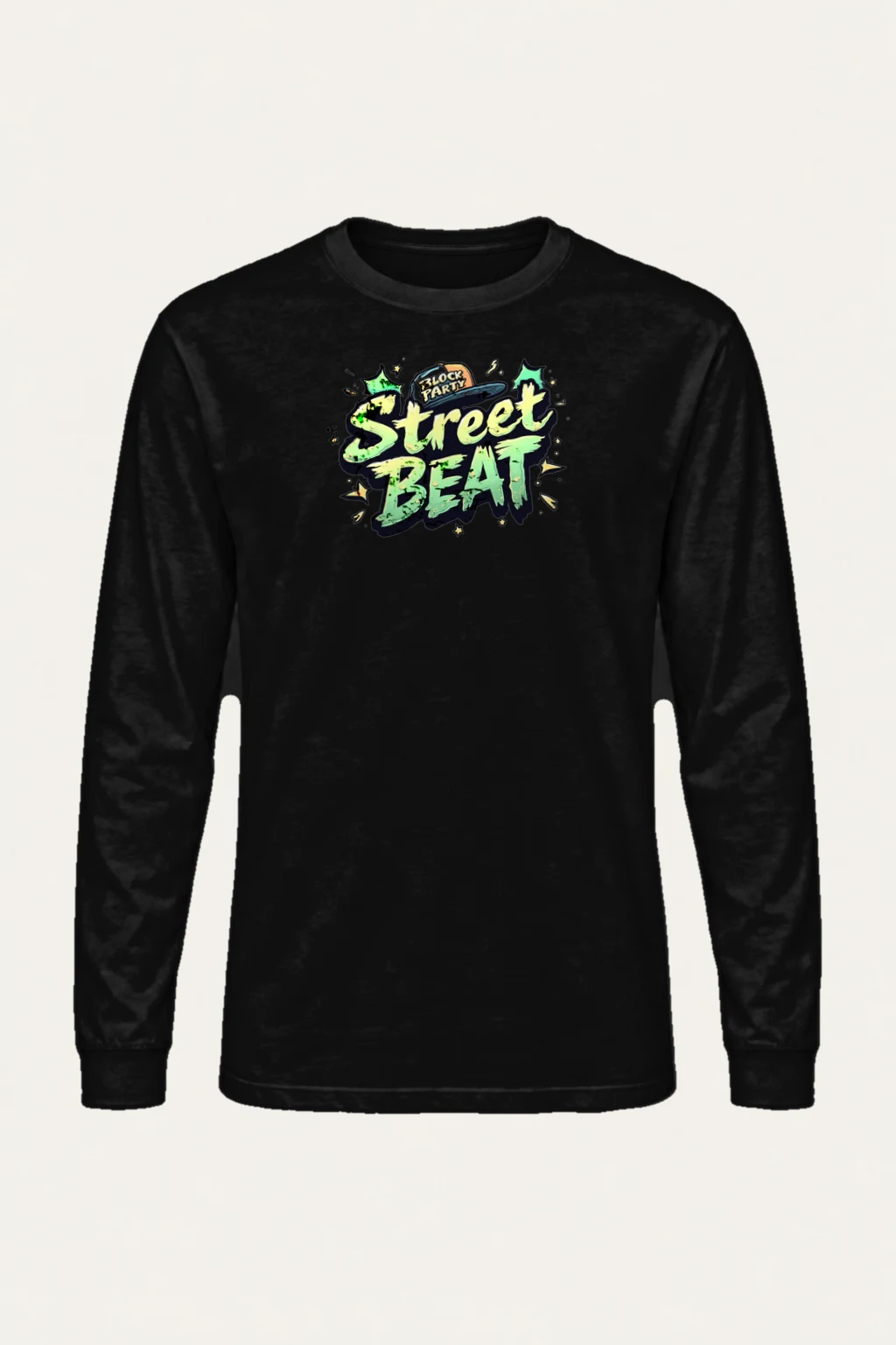 "Block Party Beat" Unisex Longsleeve T-shirt | Gildan 2400