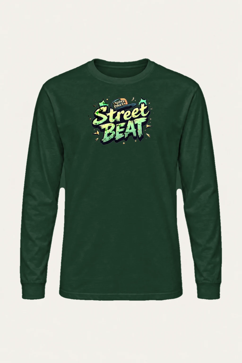 "Block Party Beat" Unisex Longsleeve T-shirt | Gildan 2400