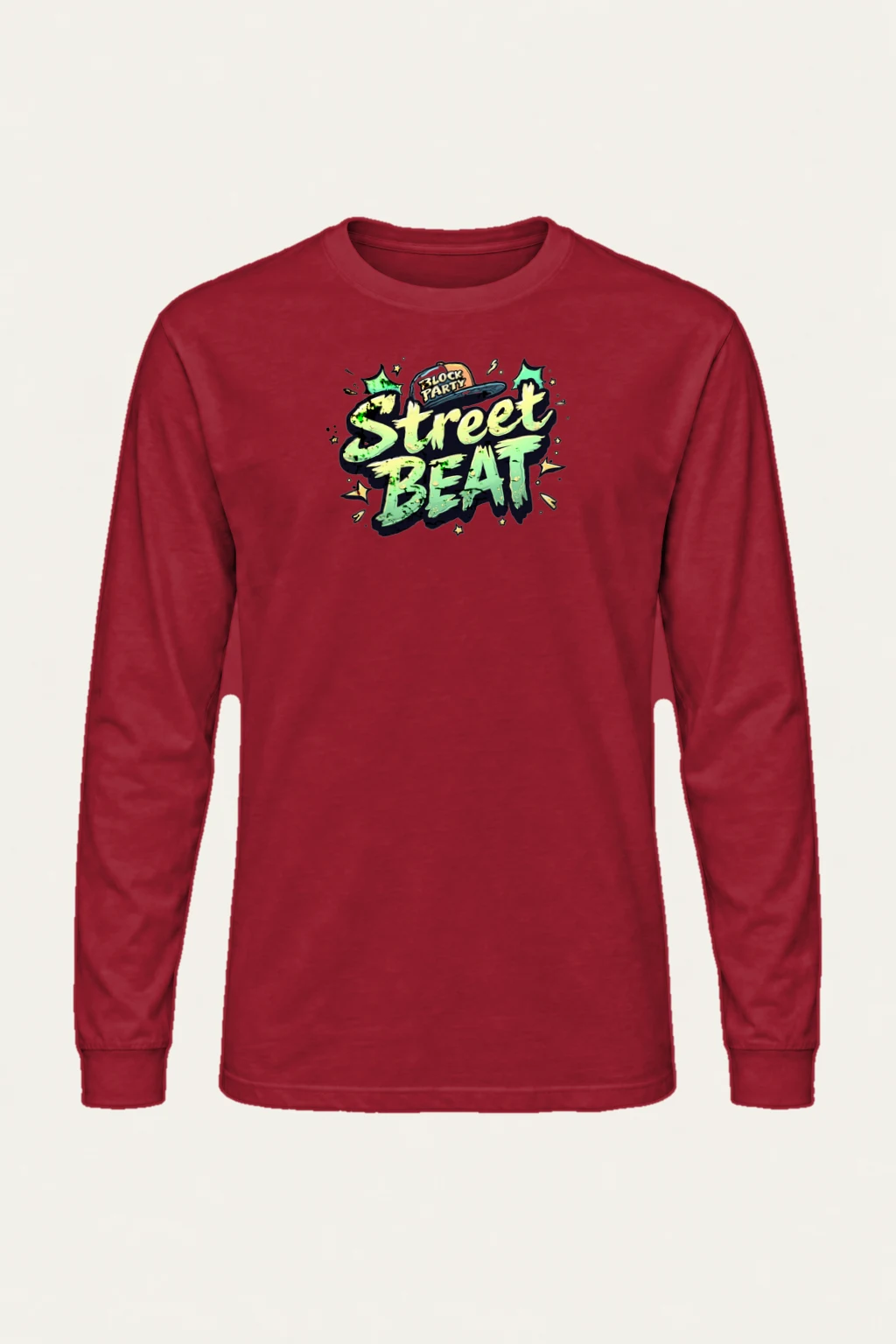 "Block Party Beat" Unisex Longsleeve T-shirt | Gildan 2400