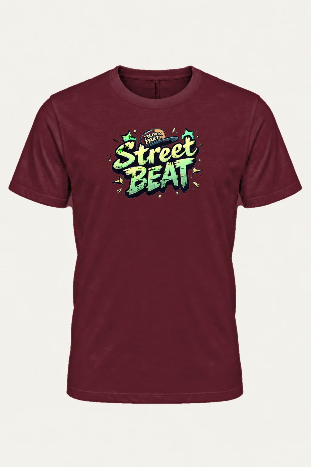 "Block Party Street Beat" Heavyweight Unisex Crewneck T-shirt | Gildan 5000