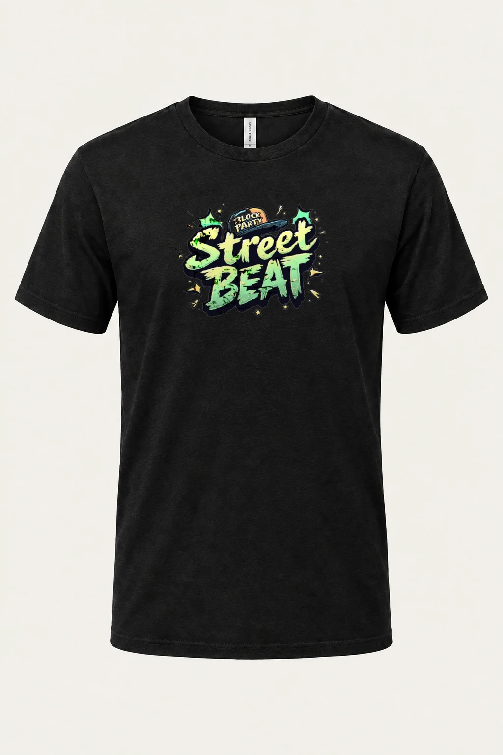 "Block Party Street Beat" Heavyweight Unisex Crewneck T-shirt | Gildan 5000